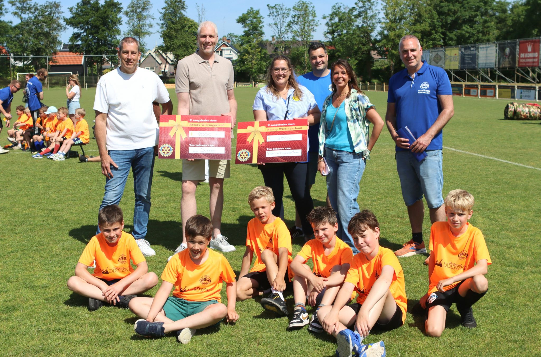 Rotary Wieringerland steunt Succes met prachtige bijdrage voor nieuwe LED-verlichting
